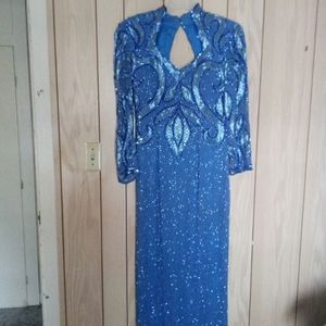 Vintage size 12 floor length gown.